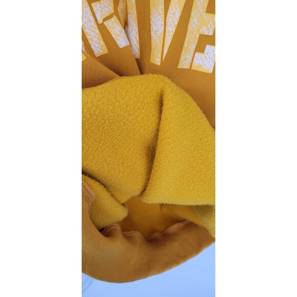 LITEFLEECE BRAVE
HOODIE- YELLOW Mens Medium - Picture 6 of 7